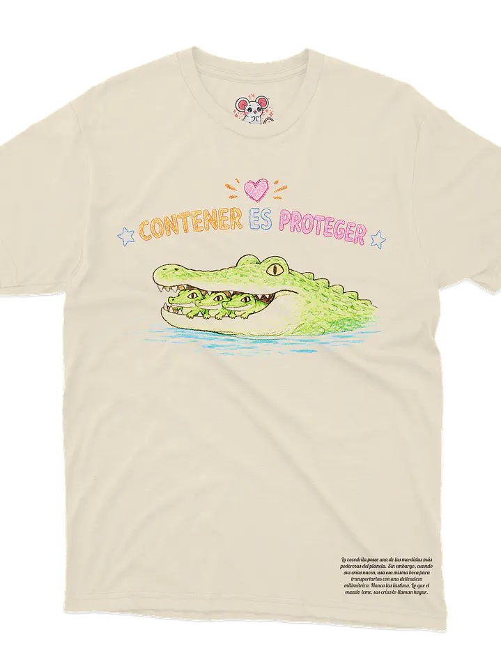 Cocodrilo - Contener es Proteger (Polera Regular Fit) 1