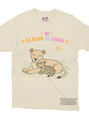 Leona - Elegir es Amar (Polera Regular Fit)