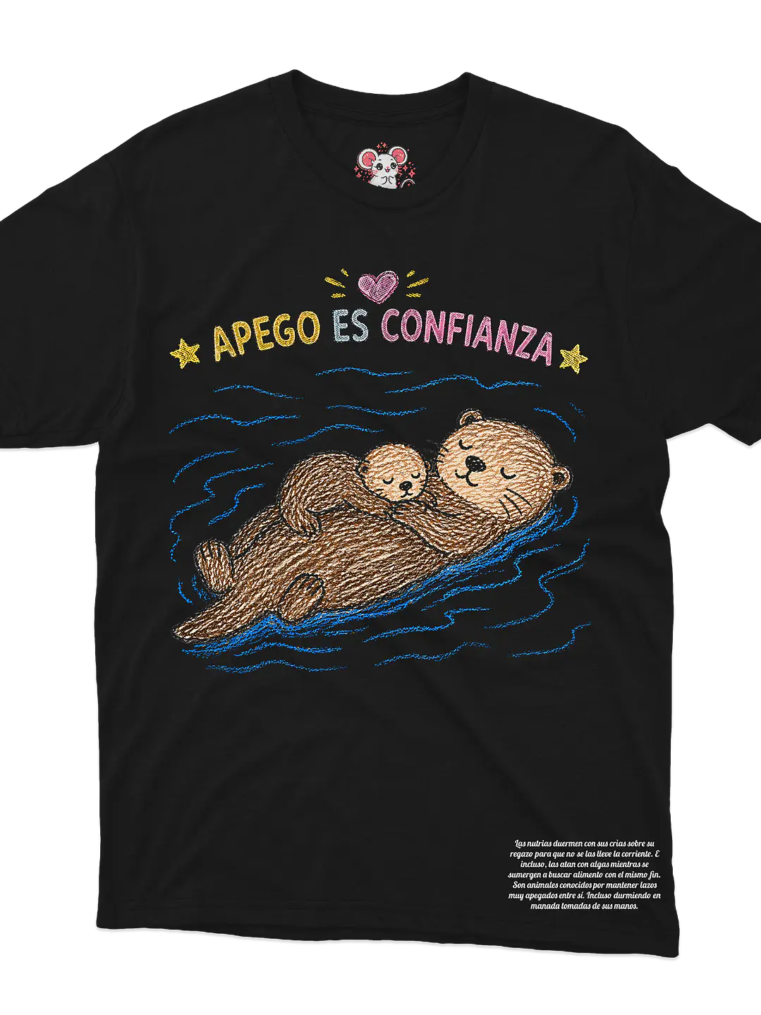 Nutria - Apego es Confianza (Polera Regular Fit) 1