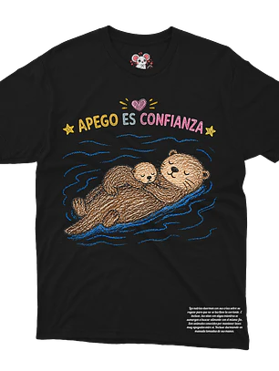 Nutria - Apego es Confianza (Polera Regular Fit)