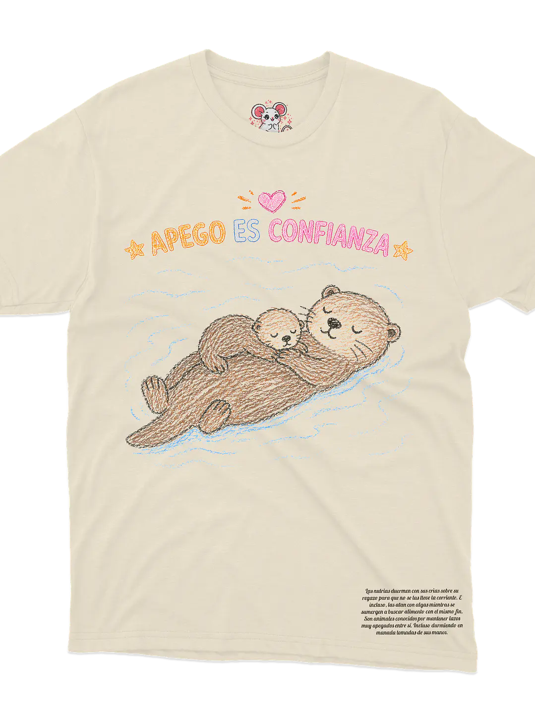 Nutria - Apego es Confianza (Polera Regular Fit) 2