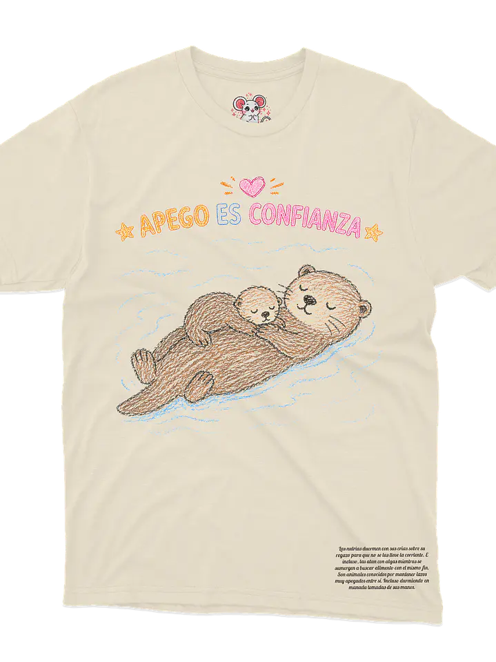 Nutria - Apego es Confianza (Polera Regular Fit) 2