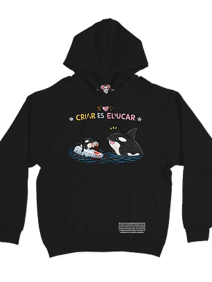 Orca - Criar es Educar (Hoodie)