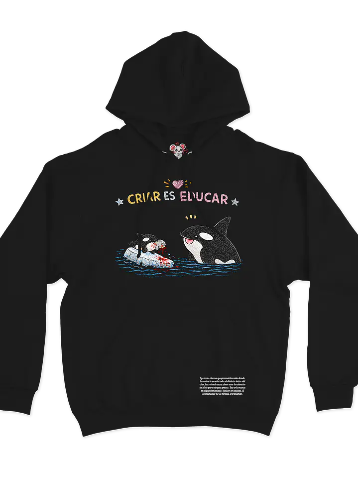 Orca - Criar es Educar (Hoodie) 1