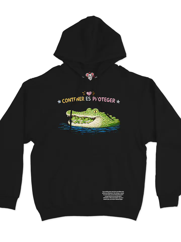Cocodrilo - Contener es Proteger (Hoodie) 1