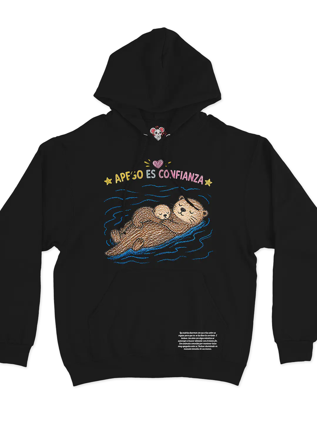 Nutria - Apego es Confianza (Hoodie) 1