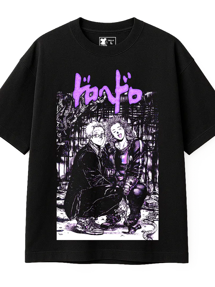 Dorohedoro Shin & Noi (Polera Oversize) 1