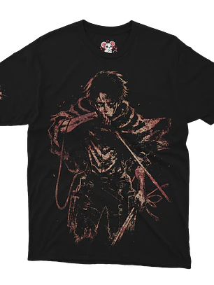 Kenshi no Michi - Levi Ackerman (Polera Regular Fit)