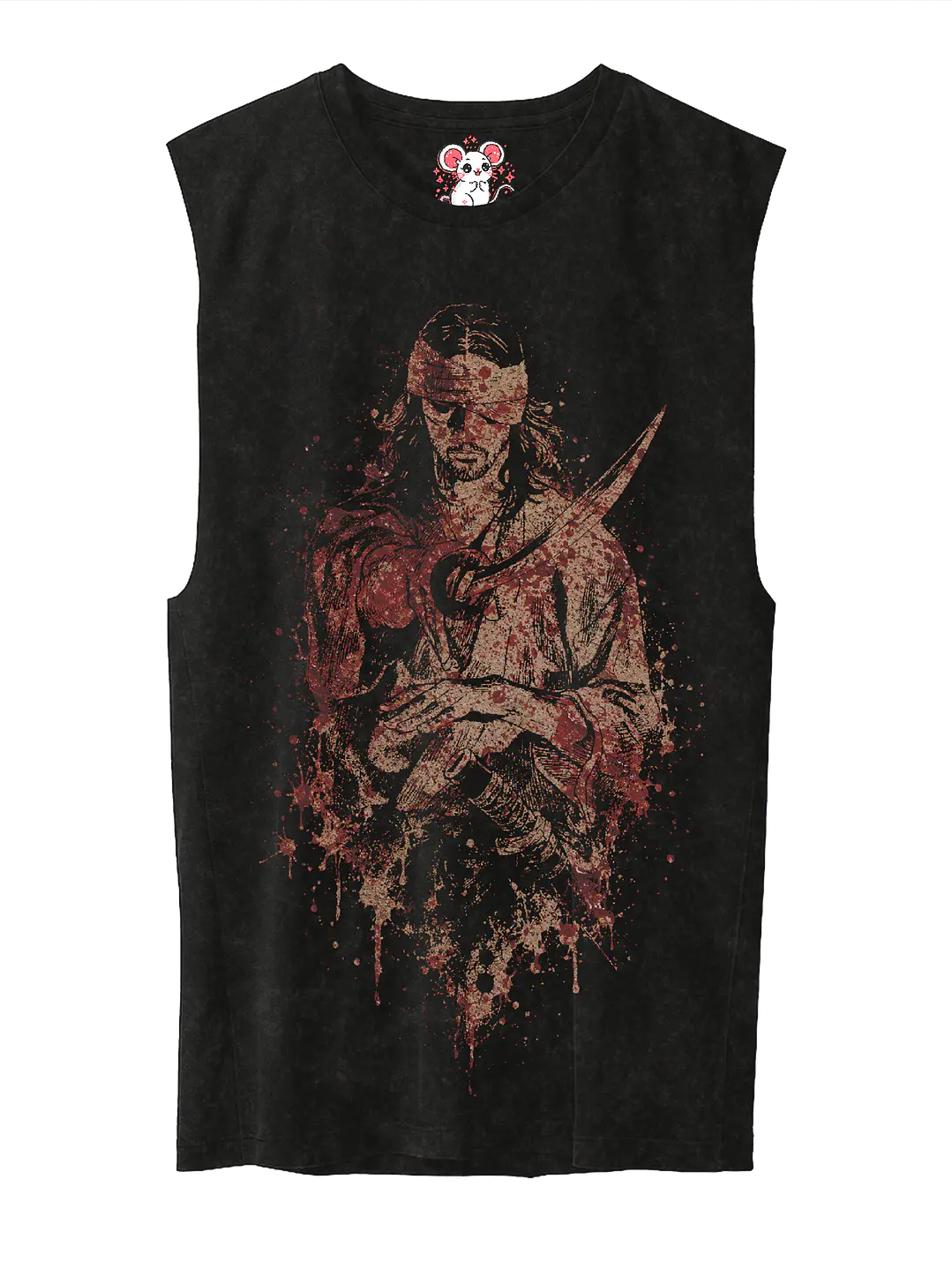 Kenshi no Michi - Miyamoto Musashi (Polera Sin Mangas) 2