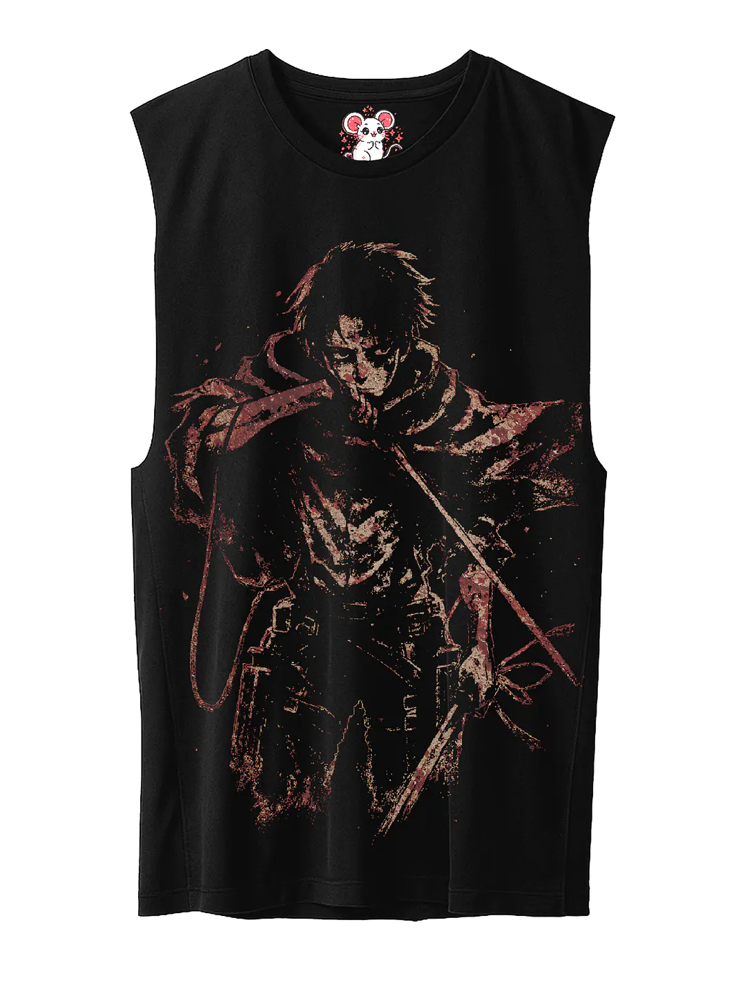 Kenshi no Michi - Levi Ackerman (Polera Sin Mangas) 1