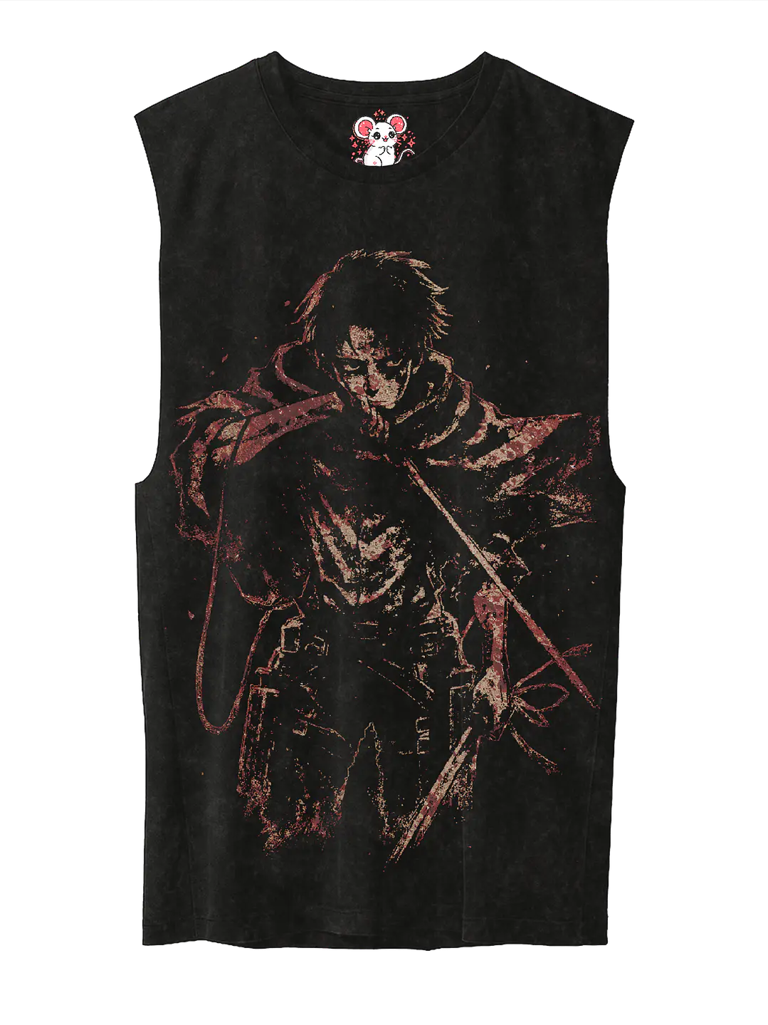 Kenshi no Michi - Levi Ackerman (Polera Sin Mangas) 2