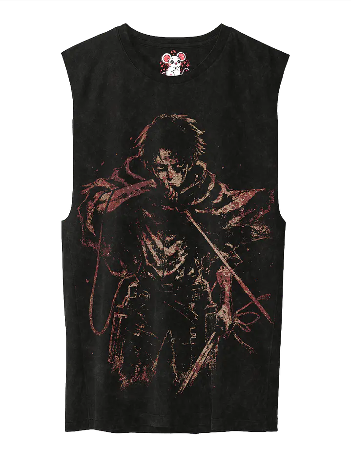 Kenshi no Michi - Levi Ackerman (Polera Sin Mangas) 2