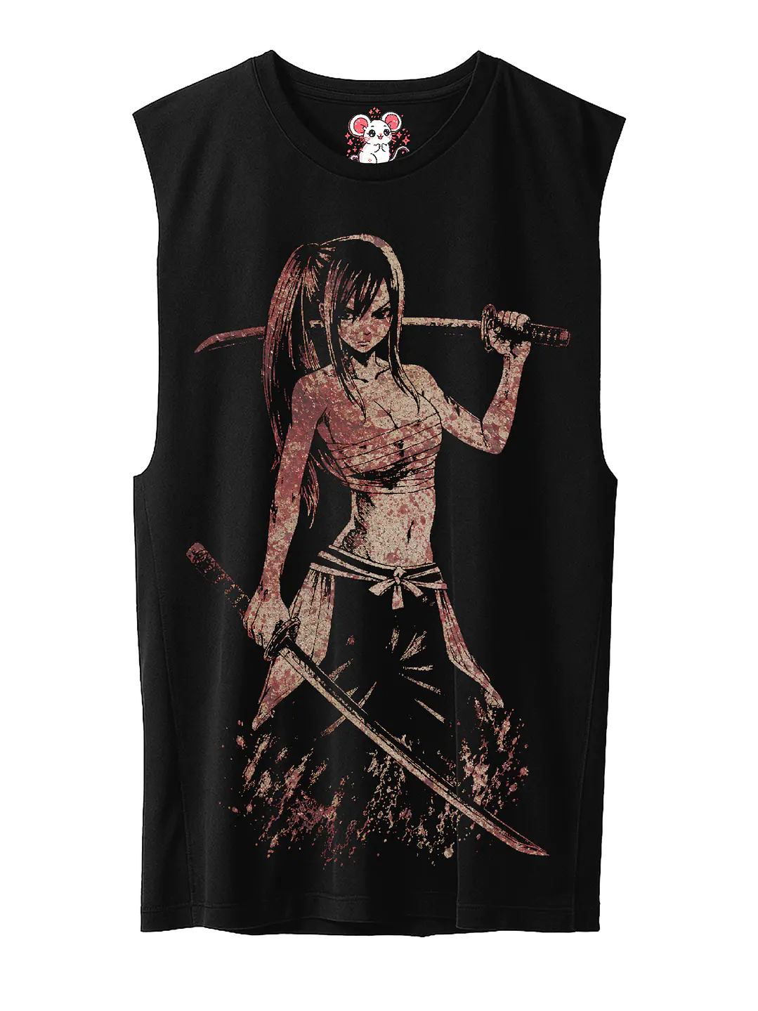 Kenshi no Michi - Erza Scarlet (Polera Sin Mangas) 1