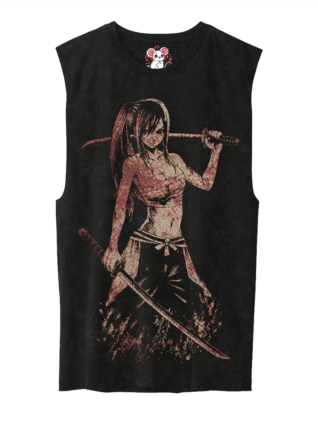 Kenshi no Michi - Erza Scarlet (Polera Sin Mangas) 2
