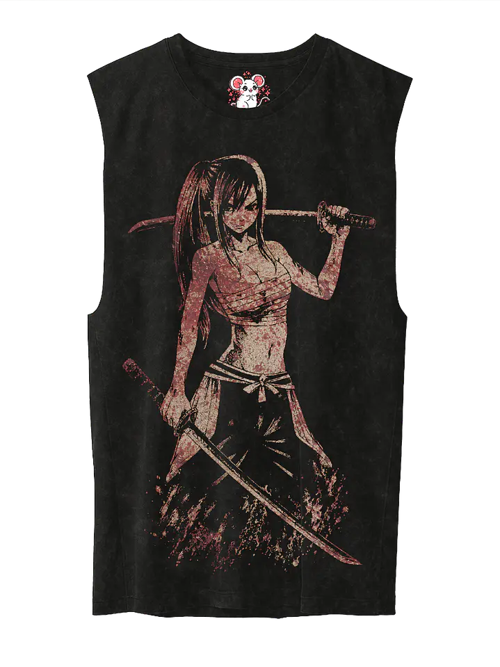 Kenshi no Michi - Erza Scarlet (Polera Sin Mangas) 2