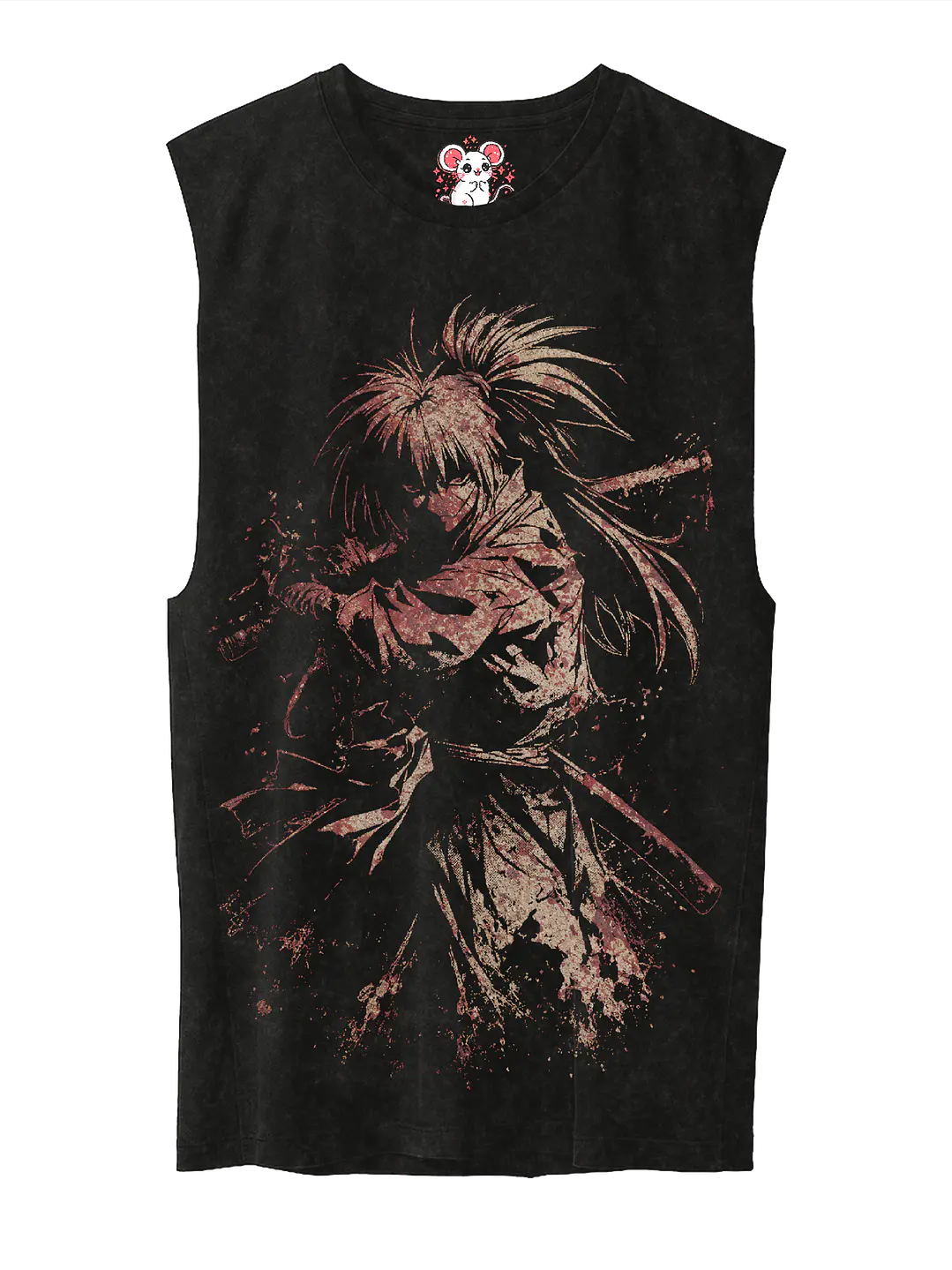 Kenshi no Michi - Kenshin Himura (Polera Sin Mangas) 2