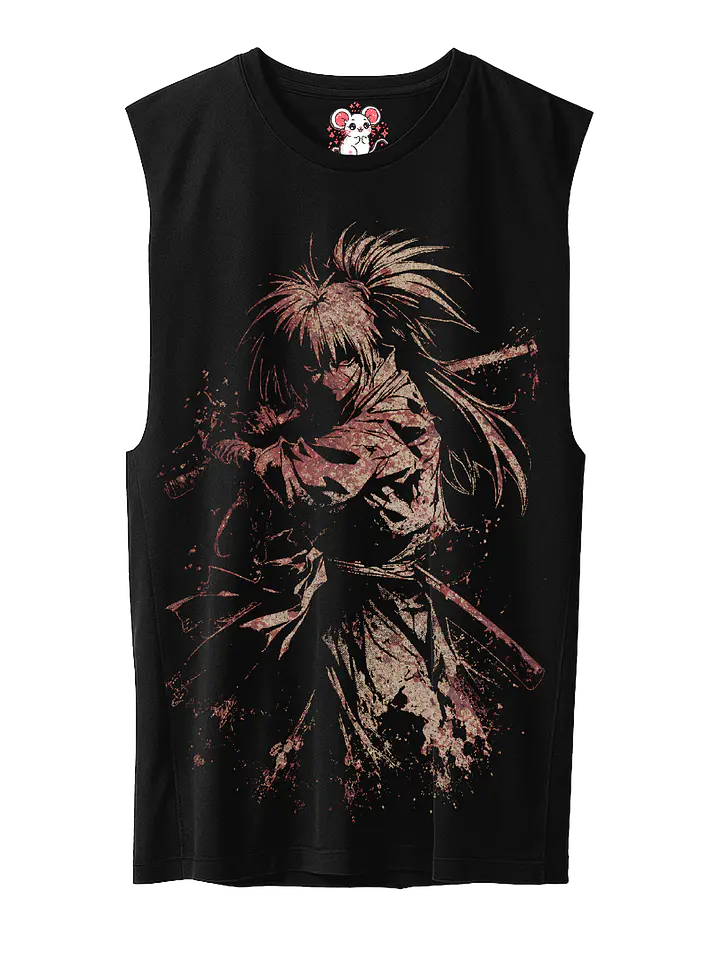 Kenshi no Michi - Kenshin Himura (Polera Sin Mangas) 1