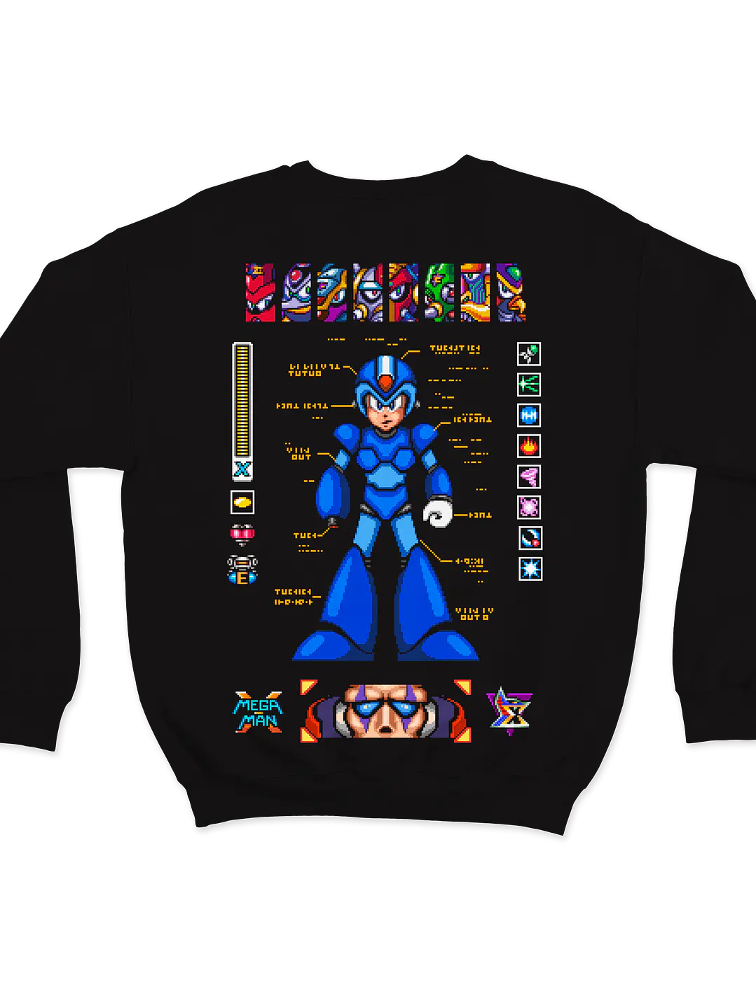 Megaman X (Polerón Cuello Polo) 1
