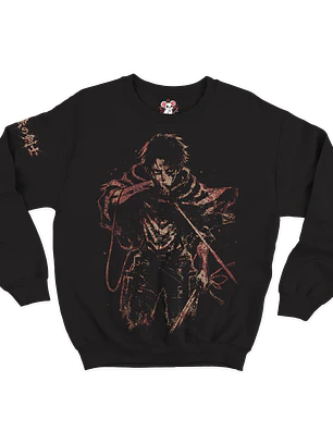 Kenshi no Michi - Levi Ackerman (Polerón Cuello Polo)