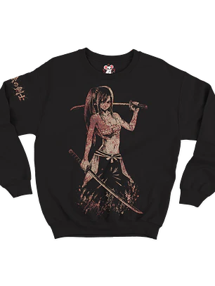 Kenshi no Michi - Erza Scarlet (Polerón Cuello Polo)