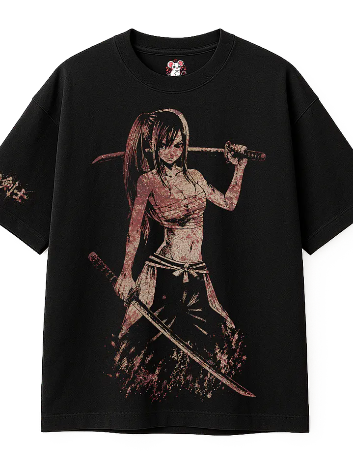 Kenshi no Michi - Erza Scarlet (Polera Oversize) 1