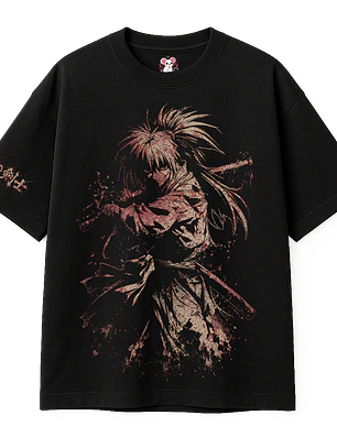 Kenshi no Michi - Kenshin Himura (Polera Oversize)