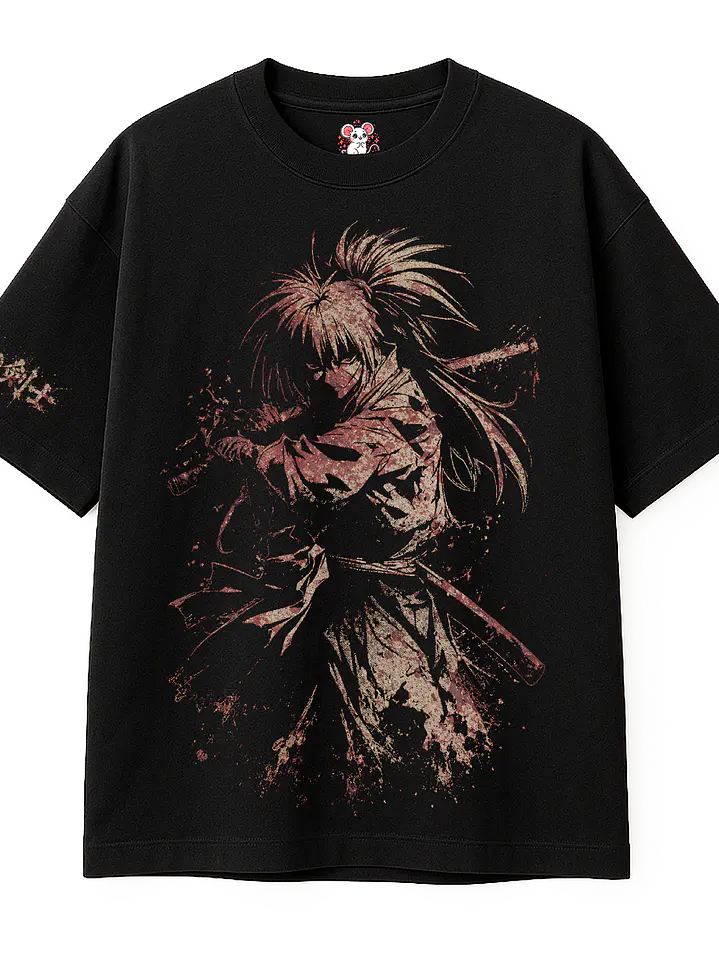 Kenshi no Michi - Kenshin Himura (Polera Oversize) 1
