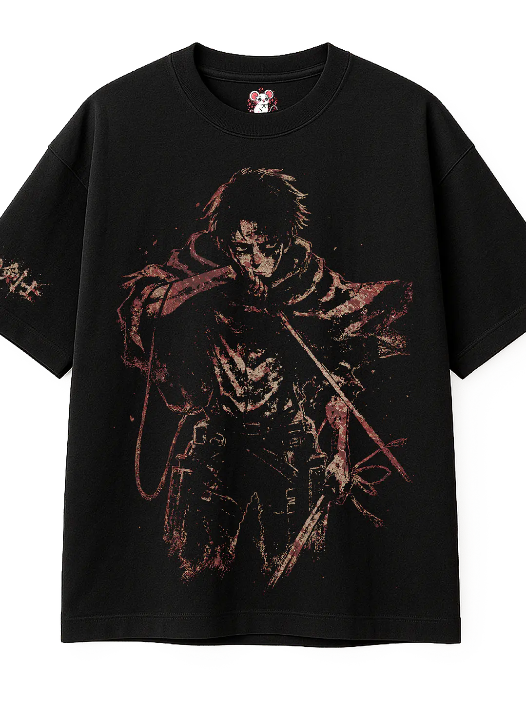 Kenshi no Michi - Levi Ackerman (Polera Oversize) 1