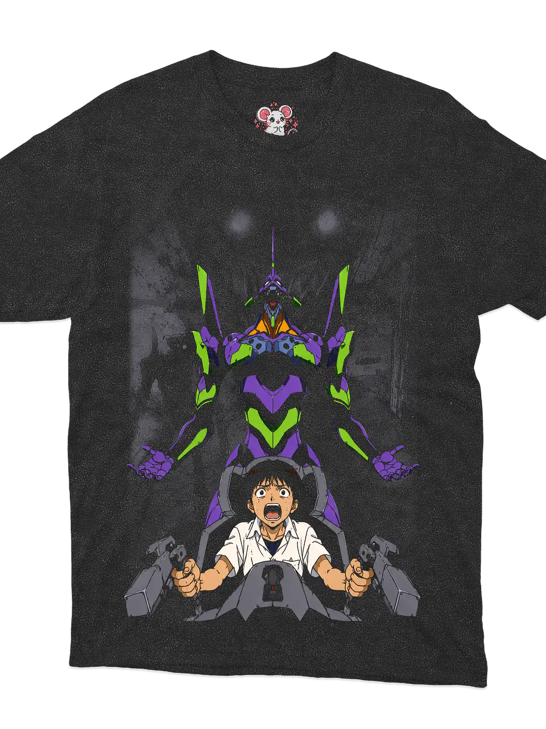 Darker Things -  Eva 01, Evangelion (Polera Regular Fit) 2