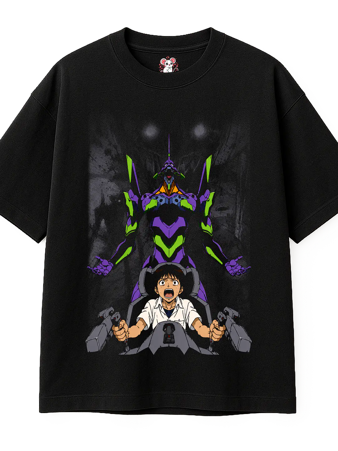 Darker Things -  Eva 01, Evangelion (Polera Oversize) 1