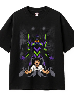 Darker Things -  Eva 01, Evangelion (Polera Oversize)