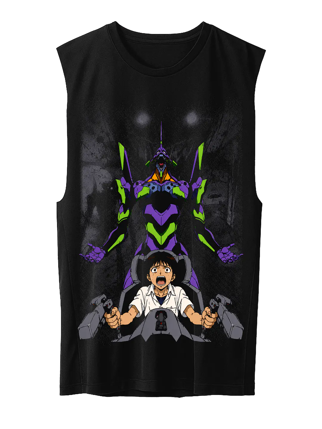 Darker Things -  Eva 01, Evangelion (Polera Sin Mangas) 1