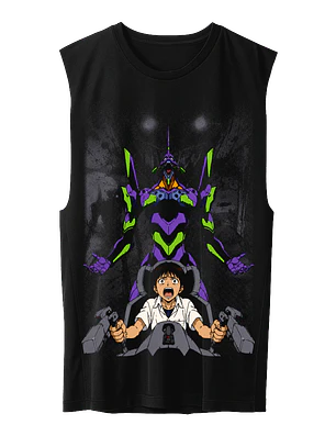 Darker Things -  Eva 01, Evangelion (Polera Sin Mangas)