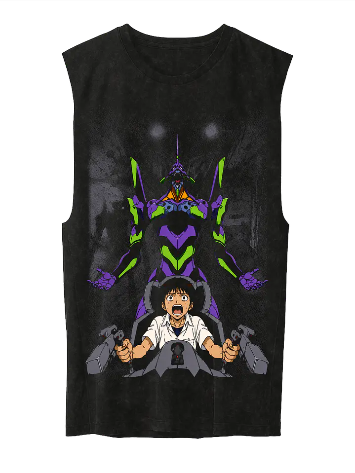 Darker Things -  Eva 01, Evangelion (Polera Sin Mangas) 2