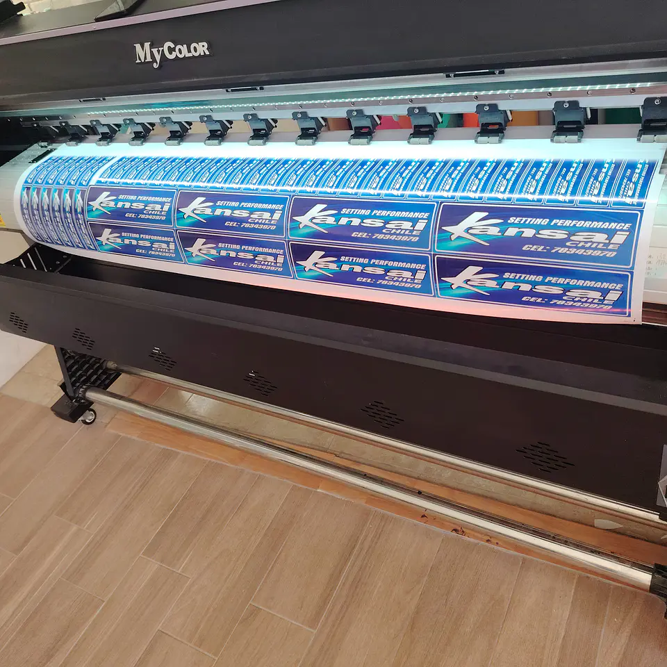 Vinilo adhesivo impreso 1