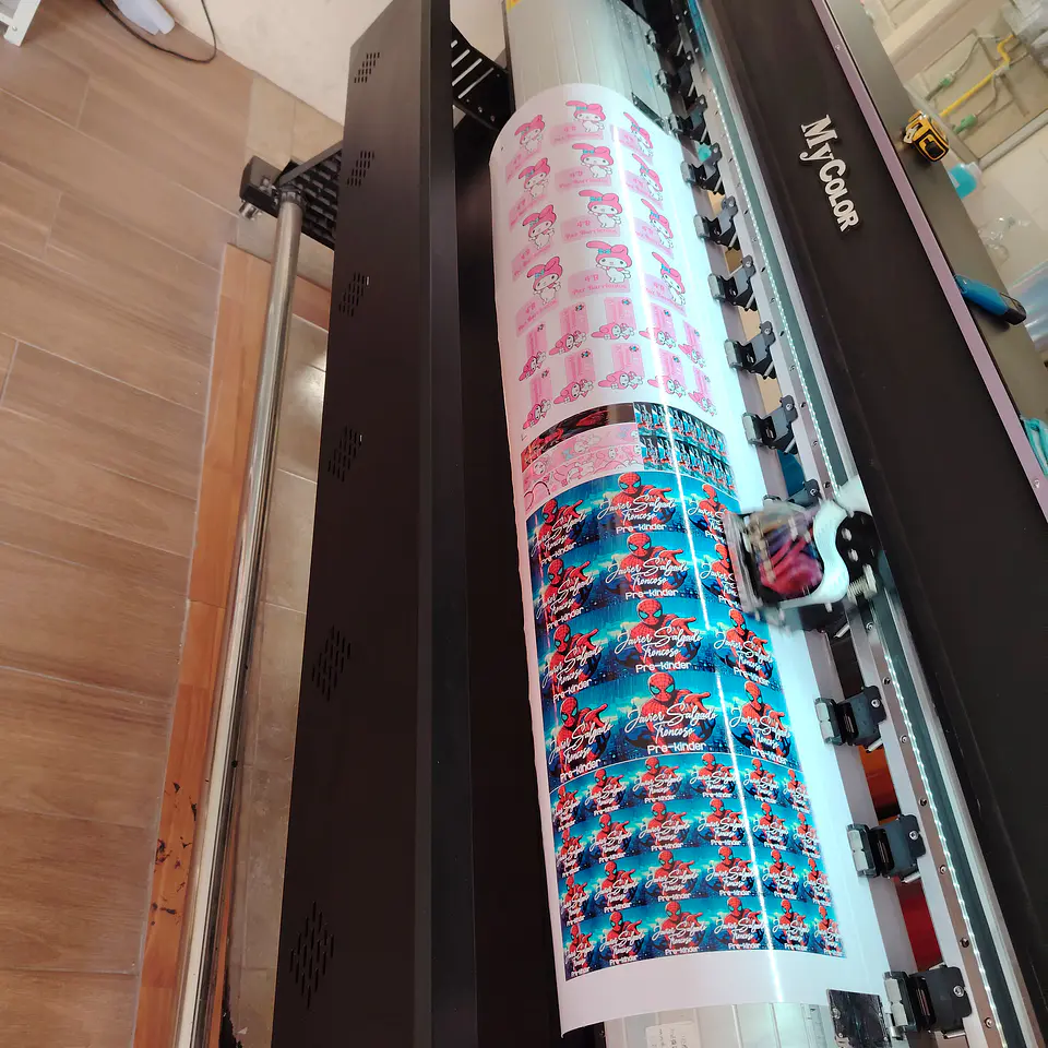 Vinilo adhesivo impreso 2