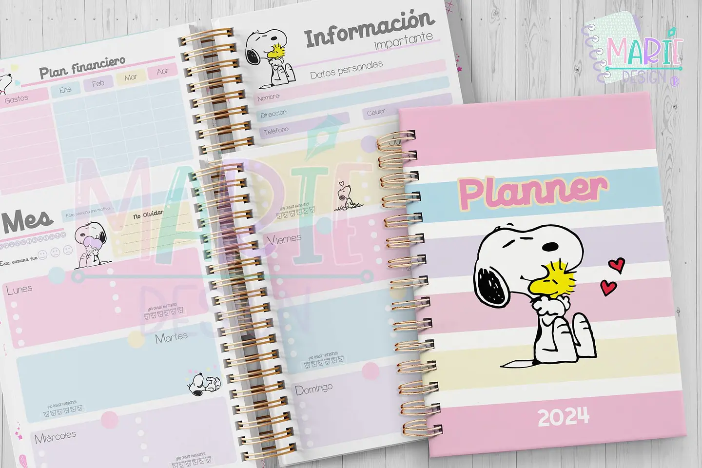Planner Snoopy 1
