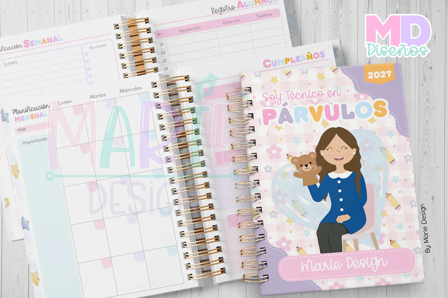 Planner Tecnico Educadora 2027 2