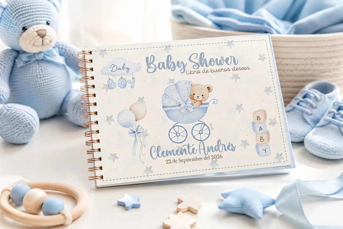 Libro buenos deseos Baby Shower 2
