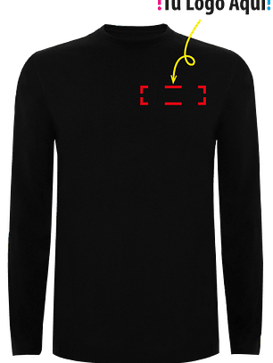 Polera Manga Larga Corporativa Unisex