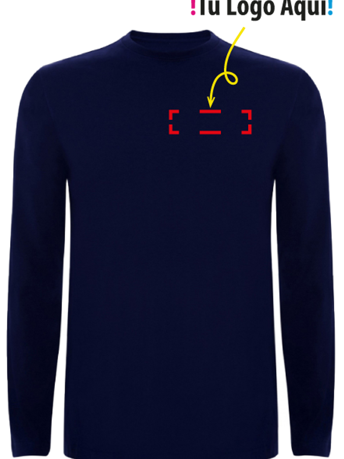 Polera Manga Larga Corporativa Unisex 3