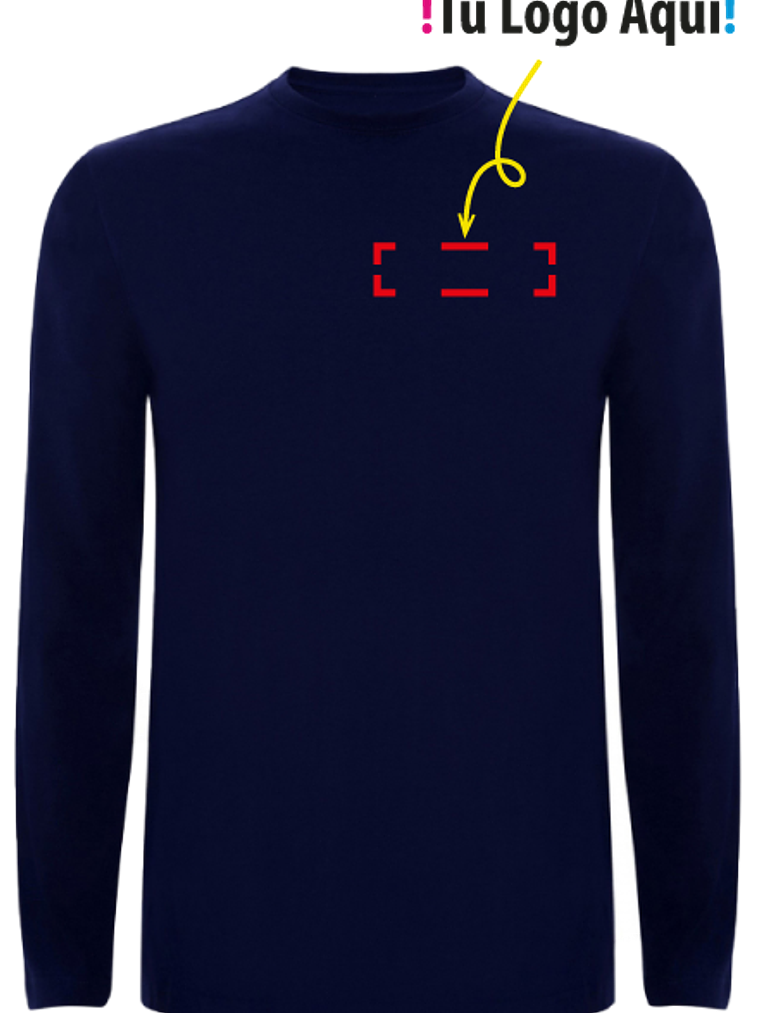 Polera Manga Larga Corporativa Unisex 3