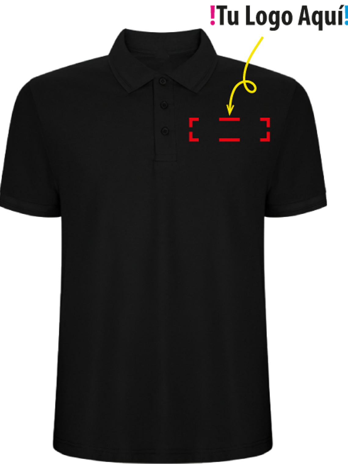 Polera Manga Corta Pique Unisex 1