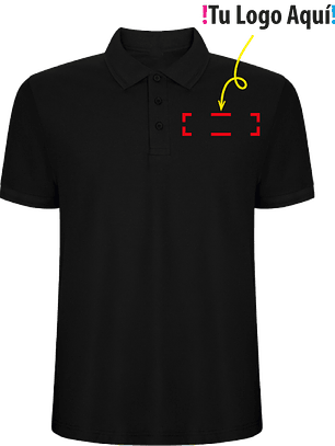 Polera Manga Corta Pique Unisex