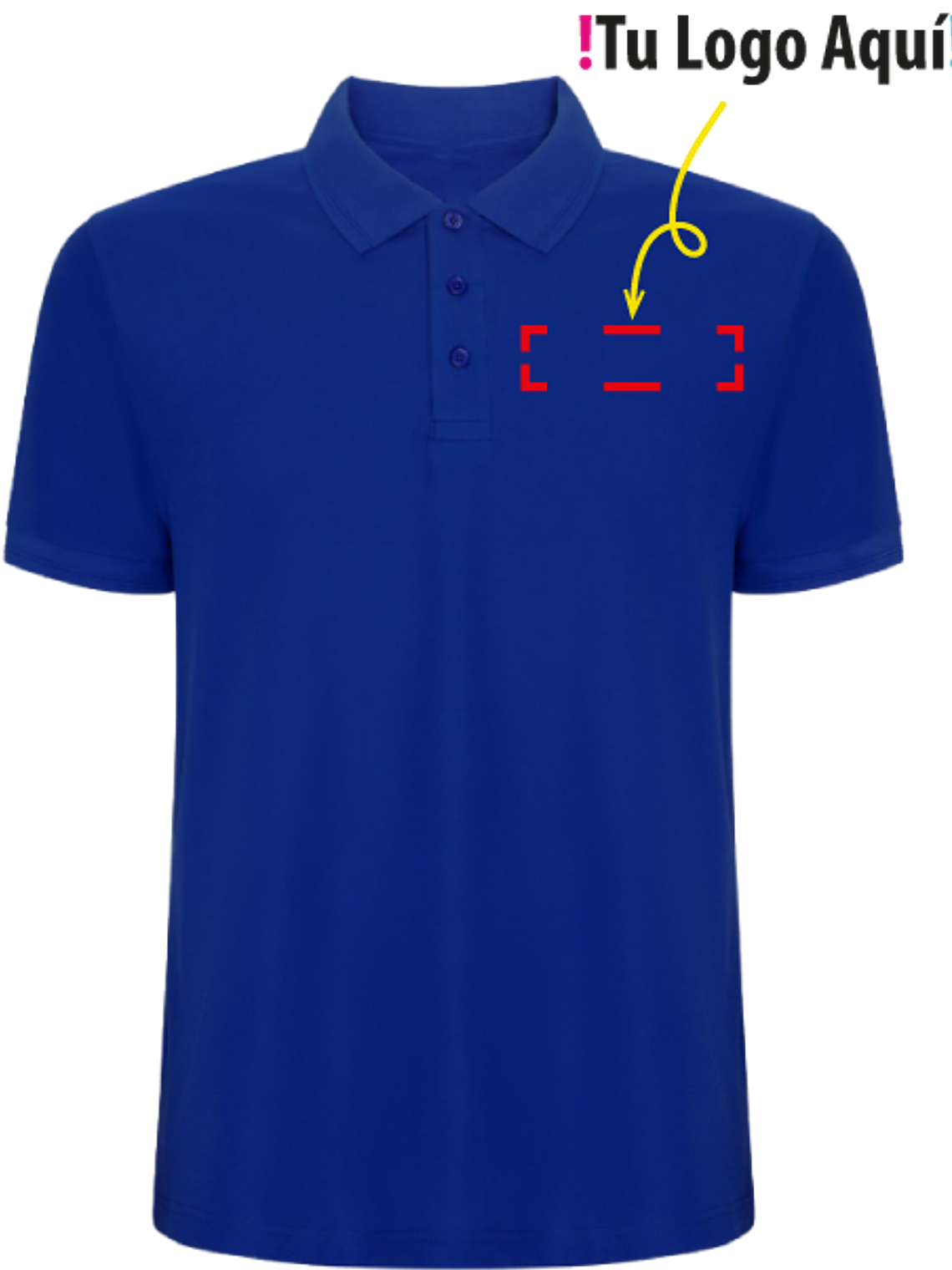 Polera Manga Corta Pique Unisex 4