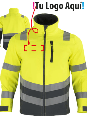 Chaqueta Softshell Hombre Clase 2
