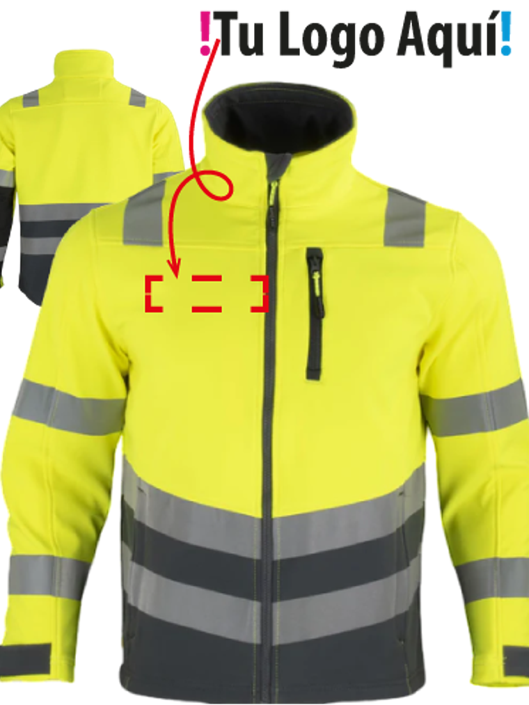 Chaqueta Softshell Hombre Clase 2 1