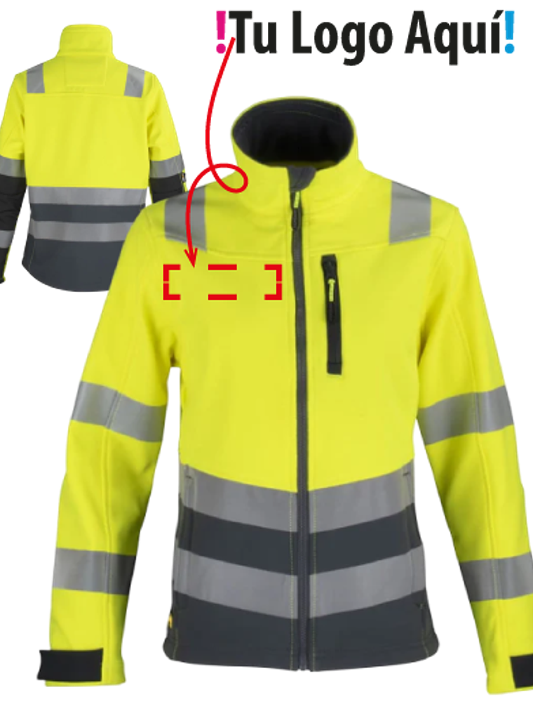 Chaqueta Softshell Mujer Clase 2 1