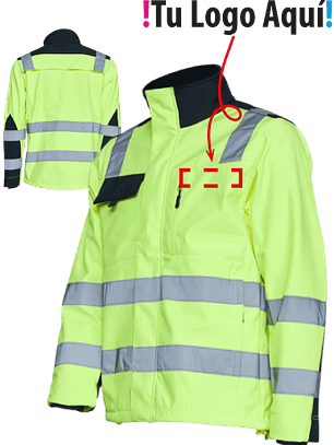 Chaqueta Softshell Unisex Bicolor