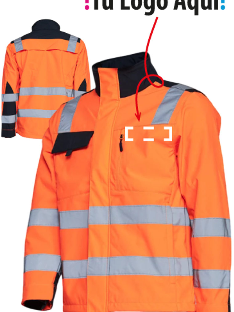 Chaqueta Softshell Unisex Bicolor 2